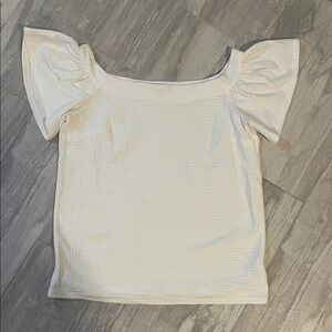 Express White Women's Off Shoulder Blouse